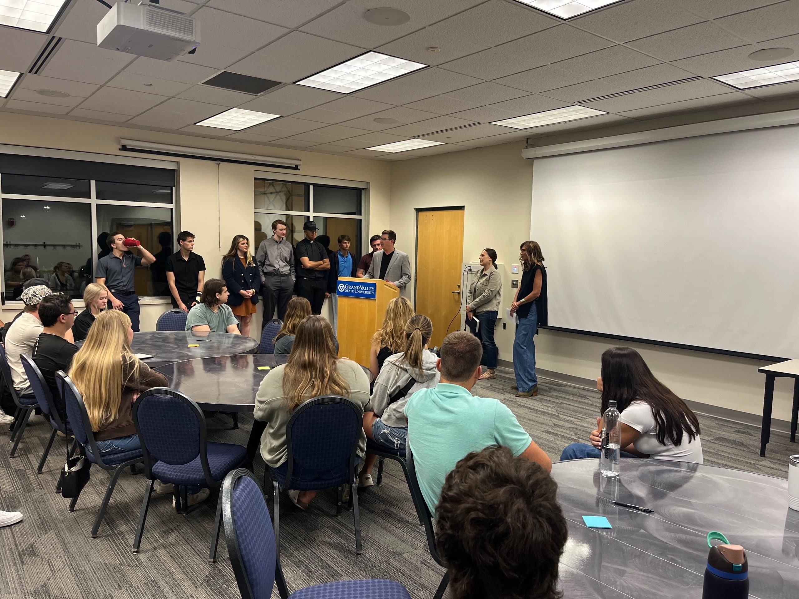 Speaking at Turning Point USA Grand Valley